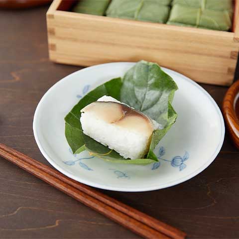 鯖を使ったお寿司